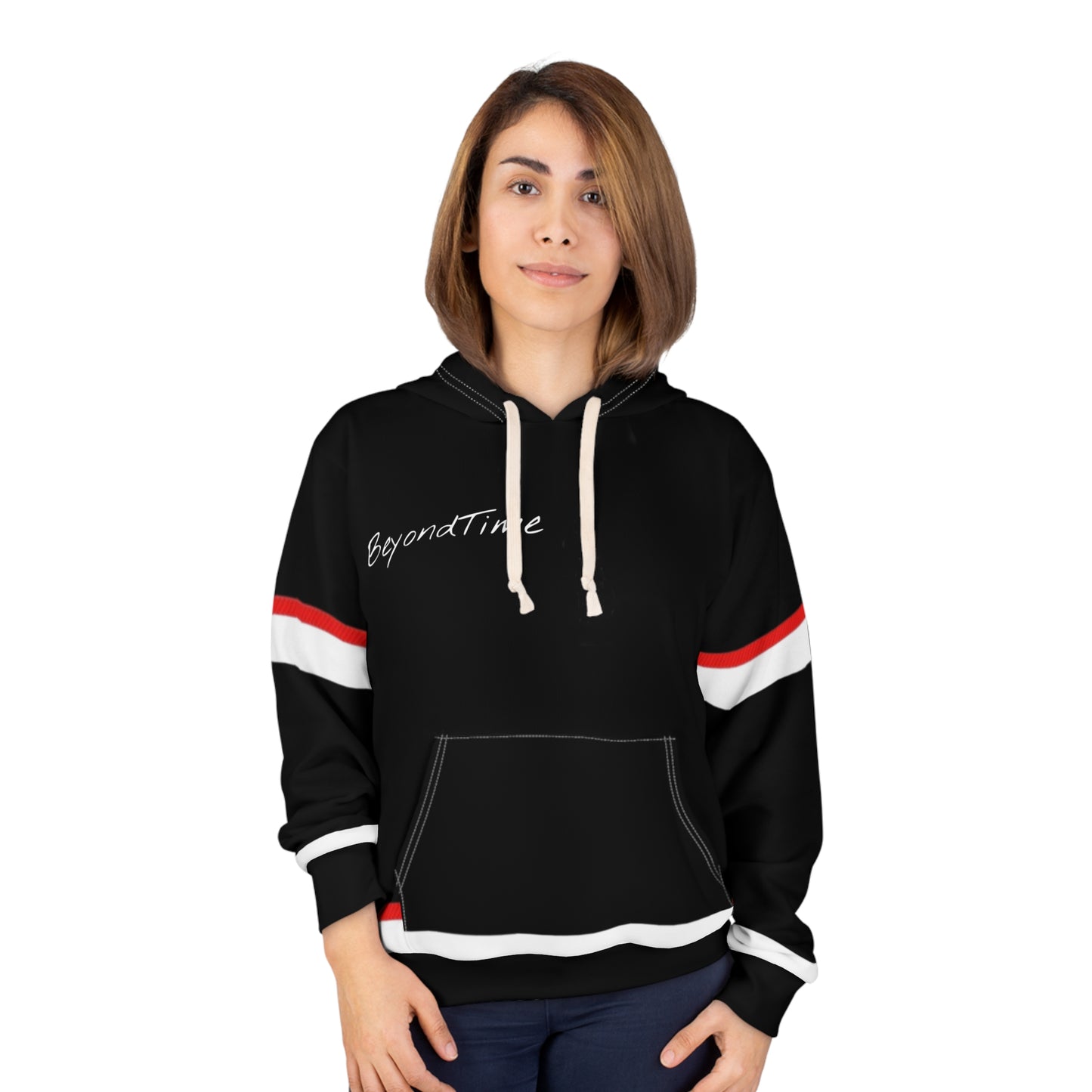 BeyondTime Black Unisex Hoodie